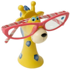 Brilleholder, der ligner en giraf.