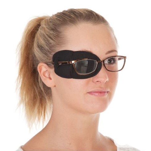 Eye patch for glasses adults Midnight