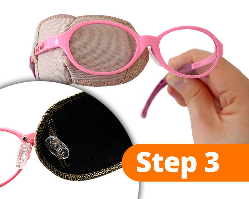 Guide Eye patch baby with nose pad