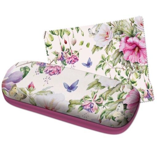 Bekking & Blitz glasses case - Hibiscus