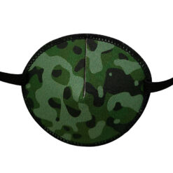 Kay Fun Patch eye patch of fabric with rubberband for adults - Camouflage