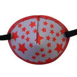 Kay Fun Patch eye patch of fabric with rubberband - Lucky Stars