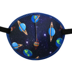 Kay Fun Patch eye patch of fabric with rubberband - Planets