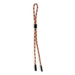 Braided glasses cord from Specxs. Orange