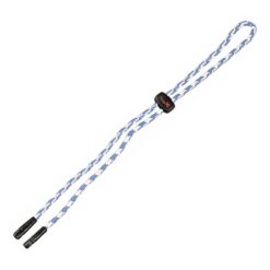 Braided glasses cord from Specxs. Blue/white.