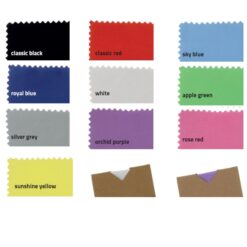 Solid color cleaning cloths from Uoptik